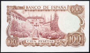 Spanien, 100 Peseten 1970