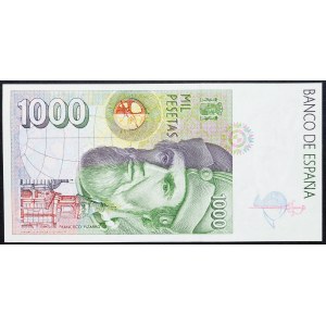 Spain, 1000 Pesetas 1992