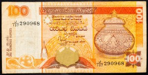 Sri Lanka, 100 rupii 1995 r.