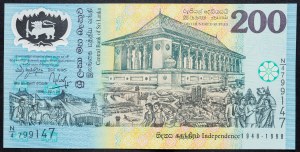 Sri Lanka, 200 Rupees 1998