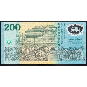 Sri Lanka, 200 Rupees 1998