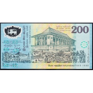 Sri Lanka, 200 Rupien 1998