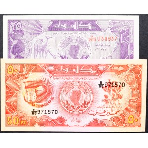 Sudan, 25, 50 Piastres 1987