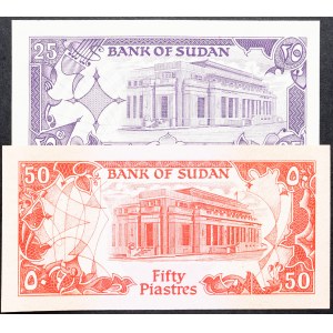 Sudan, 25, 50 Piastres 1987