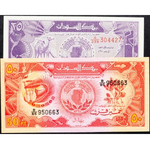 Sudan, 25, 50 Piastres 1987