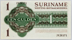 Surinam, 1 gulden 1974