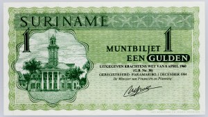 Surinam, 1 gulden 1984