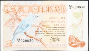 Suriname, 2 1/2 Gulden 1985