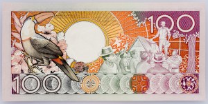 Surinam, 100 guldenů 1988