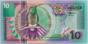 Suriname, 10 Gulden 2000