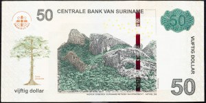 Surinam, 50 dolarů 2010