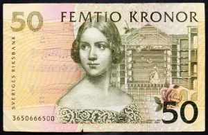 Suède, 50 couronnes 2003