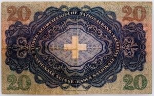 Suisse, 20 Francs 1935