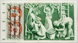 Švýcarsko, 50 franků 1964