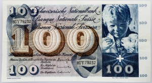 Švajčiarsko, 100 frankov 1971