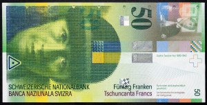 Szwajcaria, 50 franków 1994