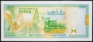 Sýria, 1000 libier 1997