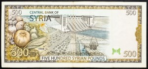 Syria, 500 funtów 1998