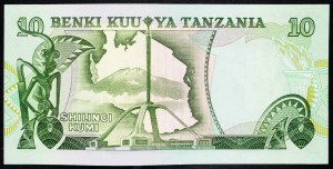 Tanzania, 10 scellini 1978