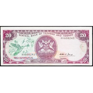 Trinidad a Tobago, 20 dolarů 1985