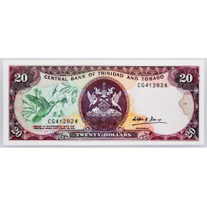 Trinidad a Tobago, 20 dolarů 1985