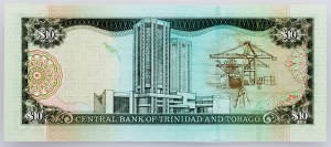 Trinidad a Tobago, 10 dolarů 2002