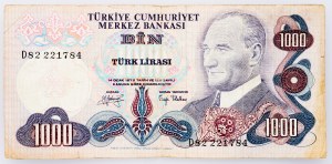 Turecko, 1000 lír 1979-1980