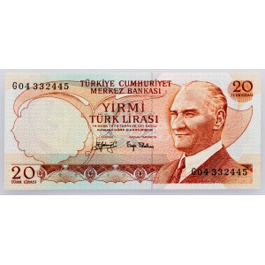 Turkey, 20 Lira 1979-1982