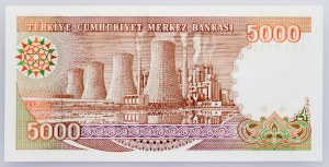 Turquie, 5000 lires 1988