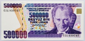 Turcja, 500000 LIra 1994-1996