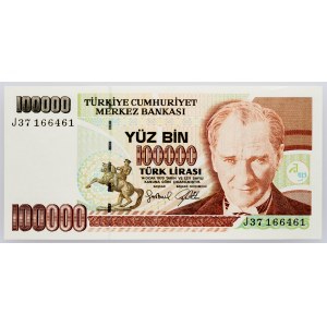 Turkey, 100000 Lira 1996-1998