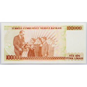 Turkey, 100000 Lira 1996-1998