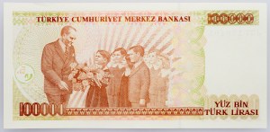 Turquie, 100000 lires 1996-1998