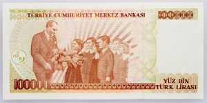 Turchia, 100000 lire 1996-1998