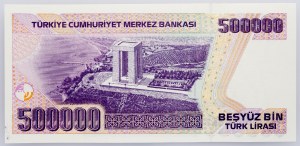 Turquie, 500 000 LIra 1997-1999