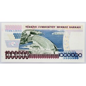 Turecko, 1000000 lír 1996-2001