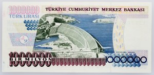 Turkey, 1000000 Lira 1996-2001