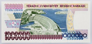 Turquie, 1000000 lires 1996-2001