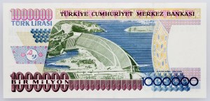 Turecko, 1000000 lír 1996-2001