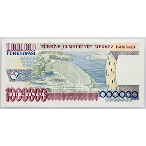 Turkey, 1000000 Lira 2002