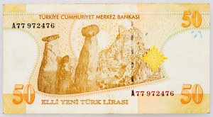 Turcja, 50 LIra 2005