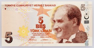 Turchia, 5 lire 2009