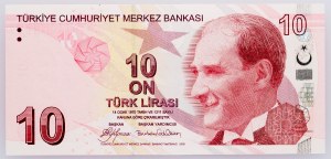 Turcja, 10 LIra 2009 r.