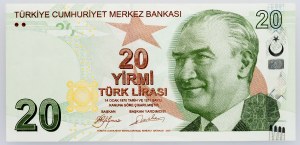 Turkey, 20 Lira 2009