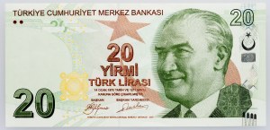 Turquie, 20 lires 2009
