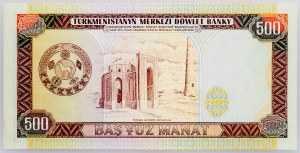 Turkménsko, 500 manatov 1995