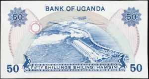 Uganda, 50 scellini 1973