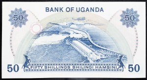 Uganda, 50 šilingov 1973