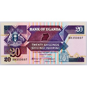 Uganda, 20 Shillings 1988
