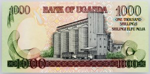 Uganda, 1000 šilingov 1991
